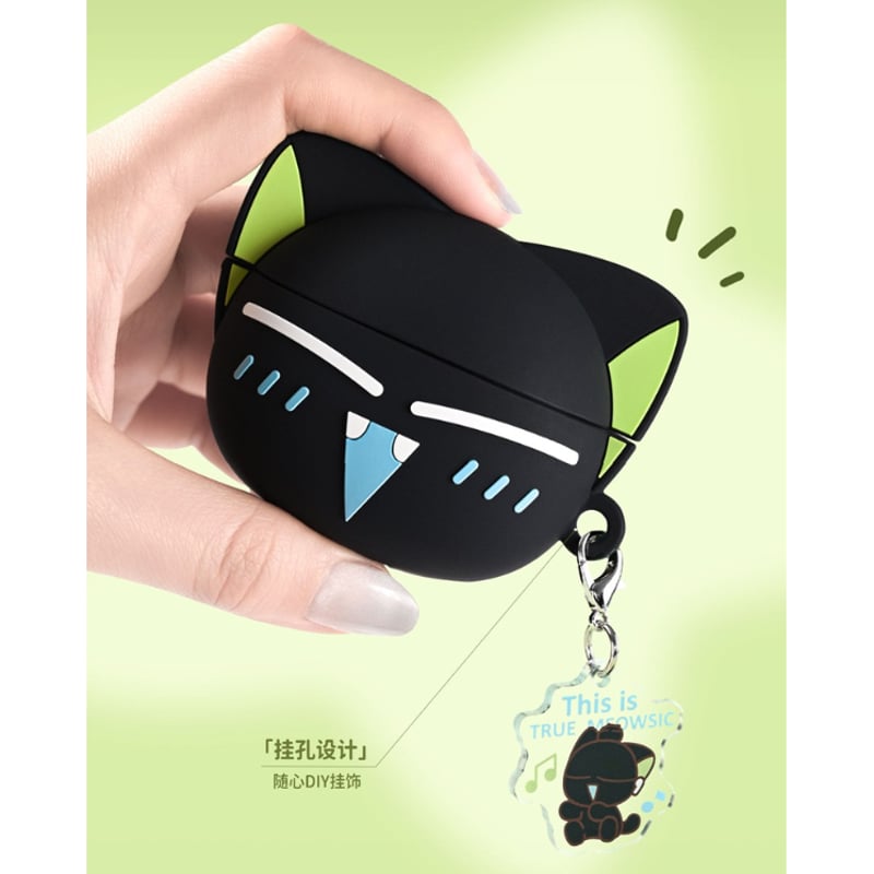 羅小黒戦記＊极想GeekShare Airpods4専用イヤホンケース | 福猫屋