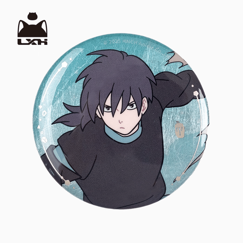 羅小黒戦記 トレーディングスクエア缶バッジ フーシー 羅小黒戦記2 缶バッジ（ファイティングポーズ） | 福猫屋