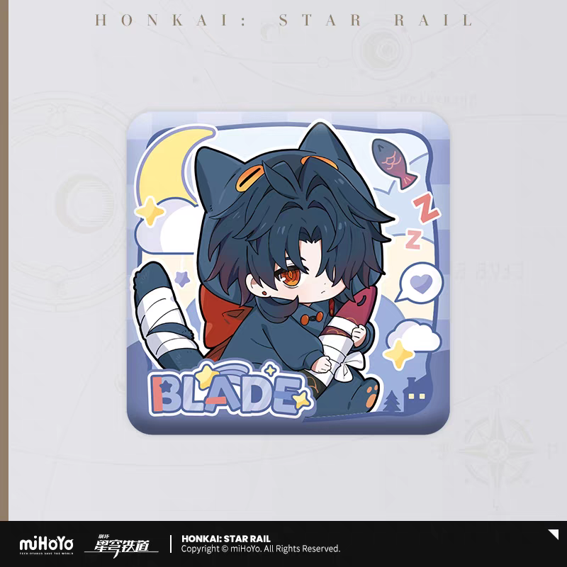 崩壊スターレイル 男子寮 ちびキャラ缶バッジ | 福猫屋