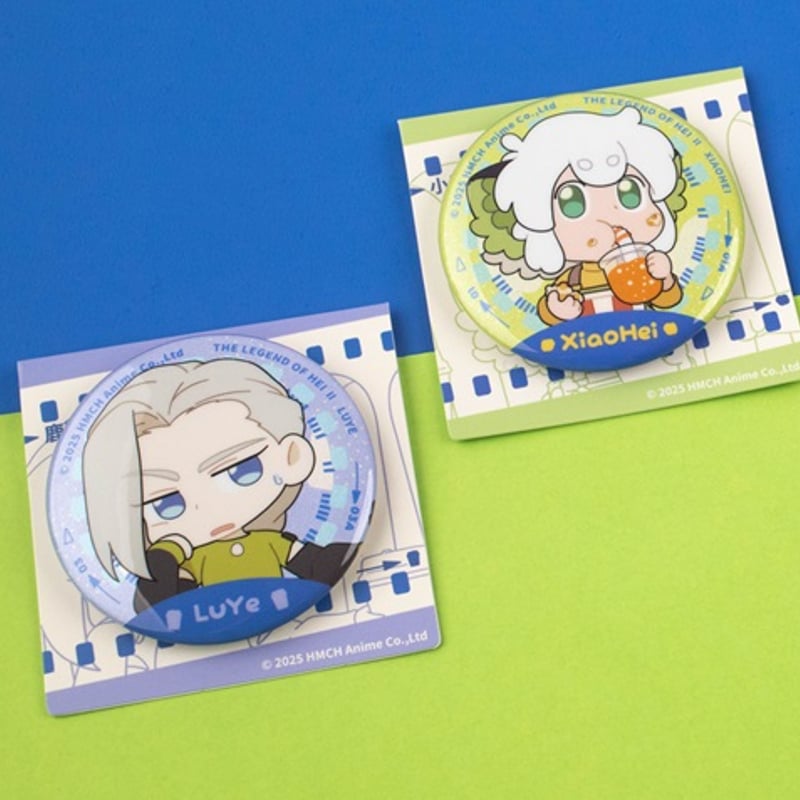 羅小黒戦記2 一緒に映画鑑賞 缶バッジ | 福猫屋