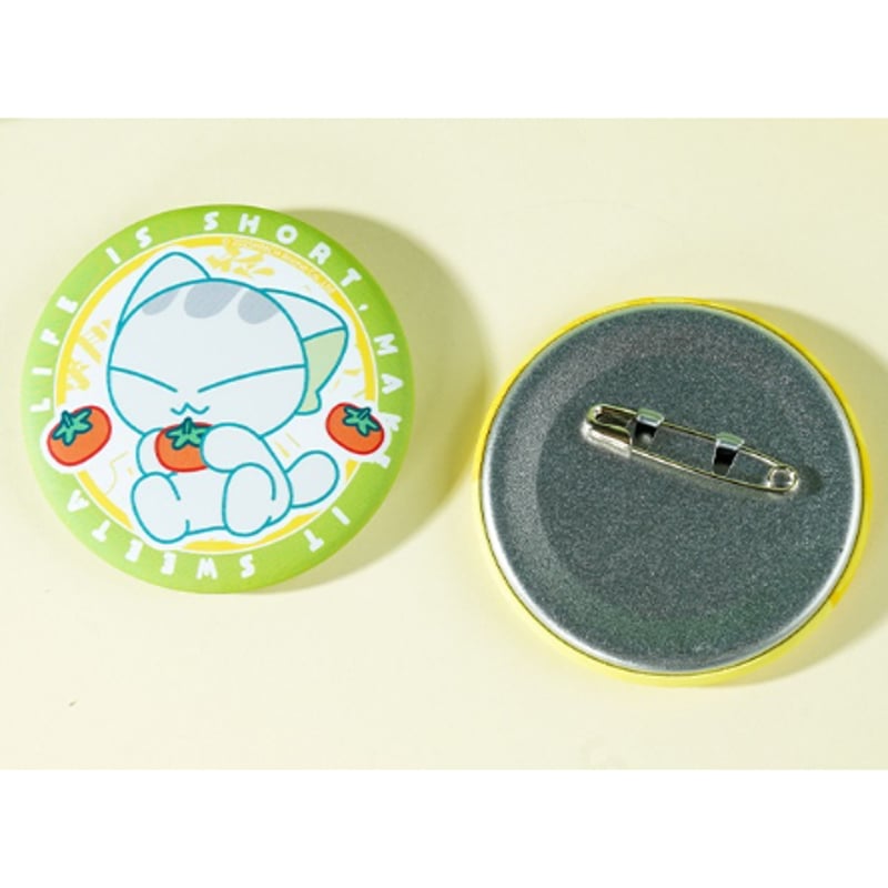 みんなでお茶会 缶バッジ 源輝 マジカルミライ2024 ぷにぷに缶バッジ / 鏡音レン 鹿田ないver