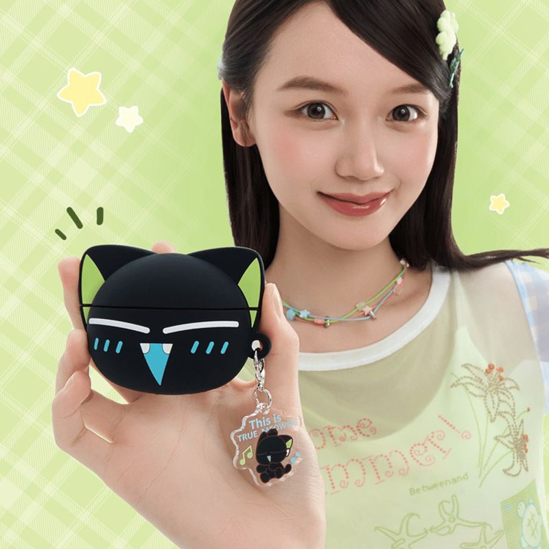 羅小黒戦記＊极想GeekShare Airpods4専用イヤホンケース | 福猫屋