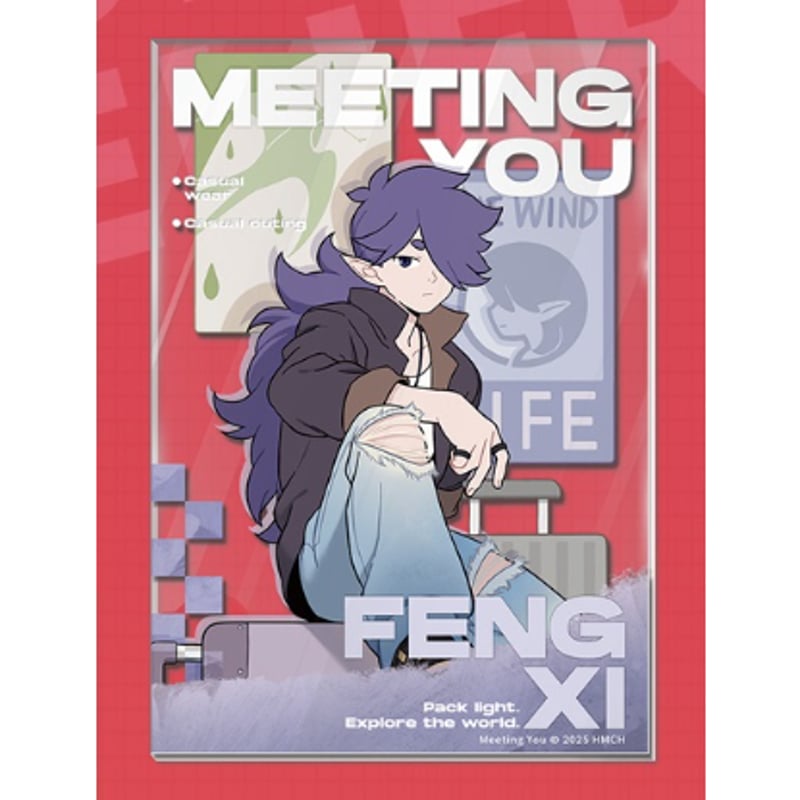羅小黒戦記 MEETING YOU アクリルクリアカード 1枚（ランダム） | 福猫屋