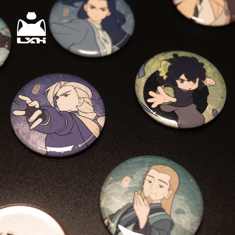 羅小黒戦記2 缶バッジ（ファイティングポーズ） | 福猫屋