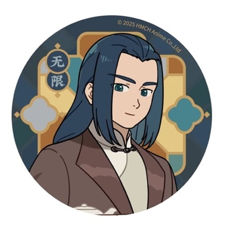 a*n様 羅小黒戦記 スクエア缶バッジ　映画　ムゲン 2種セット a*n様 羅小黒戦記 スクエア缶バッジ 映画 ムゲン 2種セット a