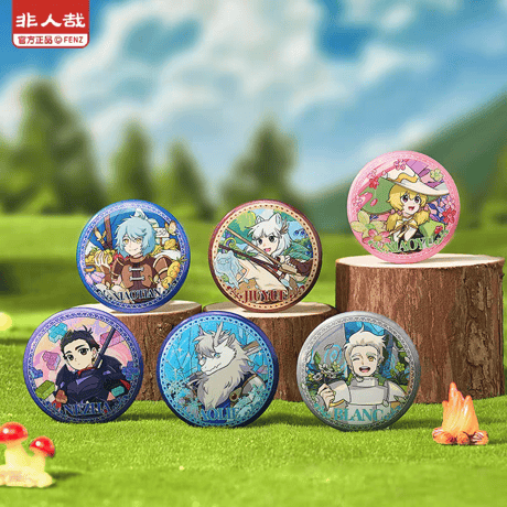 フェ〜レンザイ　非人哉　リュウメ　缶バッジ フェ〜レンザイ フェーレンザイ 非人哉 缶バッジ - メルカリ