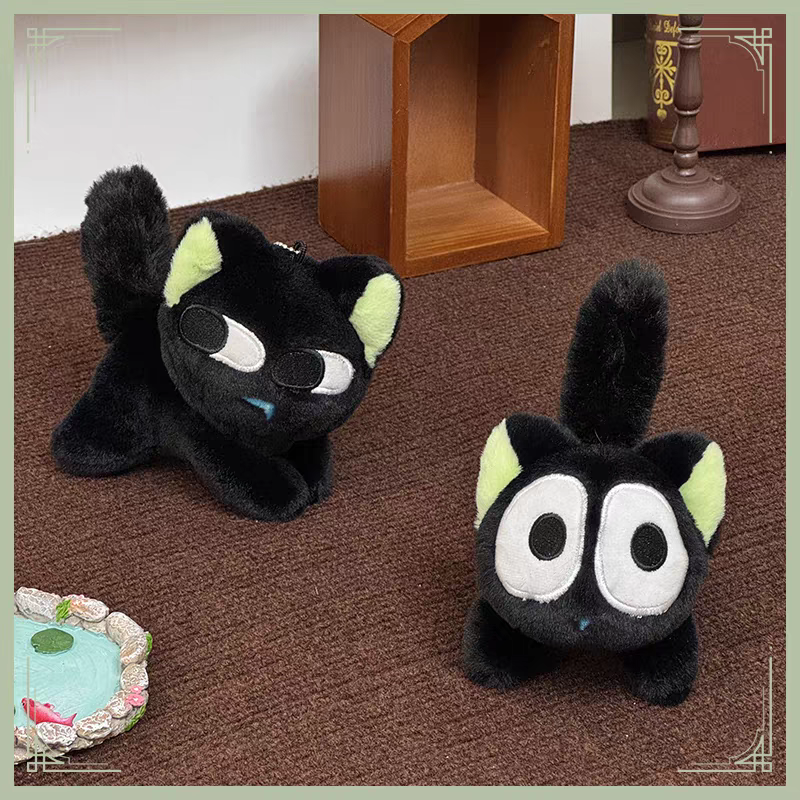 羅小黒戦記2＊MINISO 猫小黒 ぬいぐるみストラップ（※予約