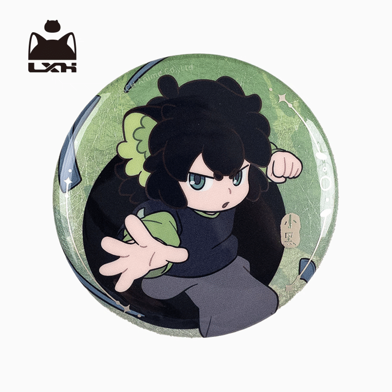 羅小黒戦記2 缶バッジ（ファイティングポーズ） | 福猫屋