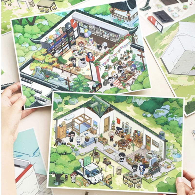 羅小黒戦記2＊infeelMe 無限小屋＆哪吒部屋デコシール | 福猫屋