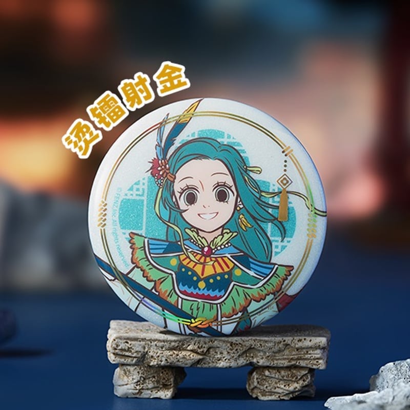 フェ～レンザイ 10周年 丸缶バッジ 1BOX（20個） | 福猫屋