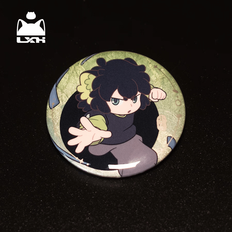 羅小黒戦記2 缶バッジ（ファイティングポーズ） | 福猫屋