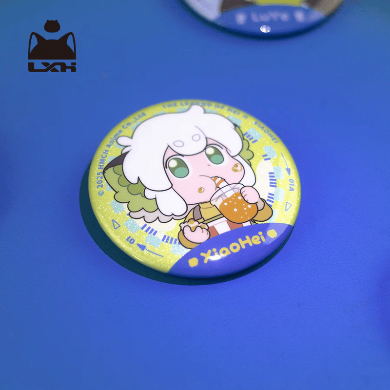 羅小黒戦記2 一緒に映画鑑賞 缶バッジ | 福猫屋