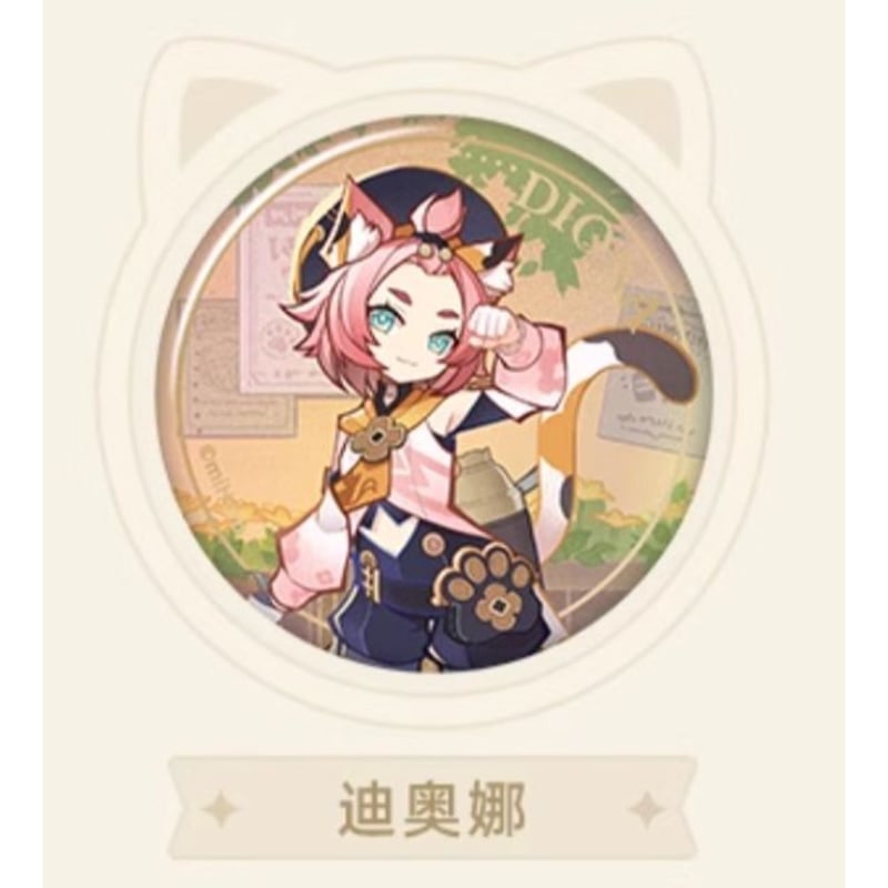 原神 七聖召喚 缶バッジA | 福猫屋