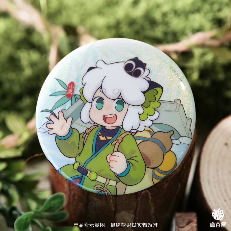 羅小黒戦記2＊摩谷屋 缶バッジ 1個（ランダム） | 福猫屋