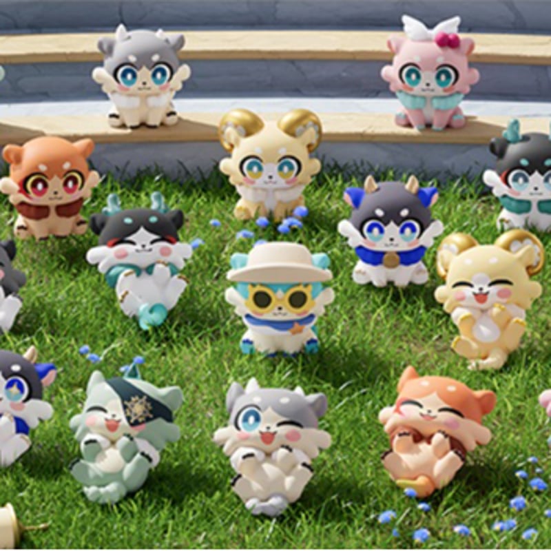 【未開封】崩壊：スターレイル　スタレ　ガオガオシリーズ　ミニキメラ　フィギュア 崩壊スターレイル ガオガオ ミニフィギュア（ランダム4個入