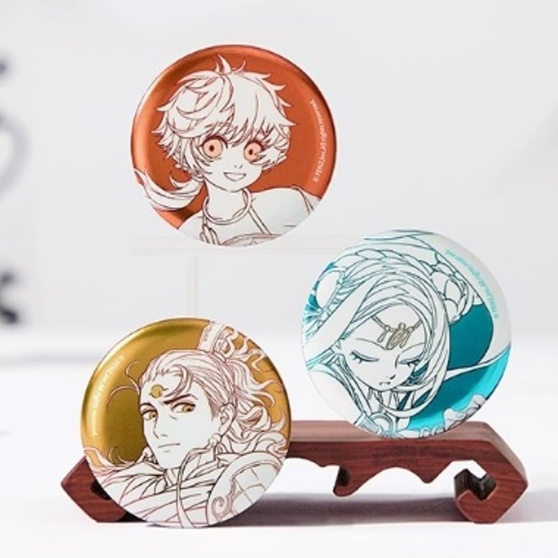 フェ～レンザイ 仙山瓊閣 丸缶バッジ 1BOX（14個） | 福猫屋