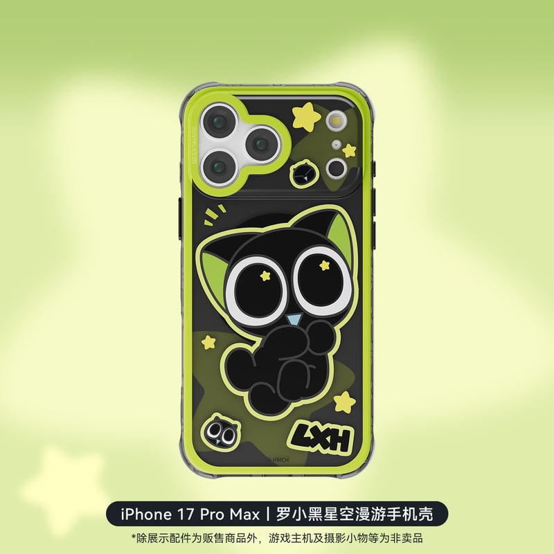 羅小黒戦記＊极想GeekShare 星空漫遊 iPhone17ケース・スマホグリップ