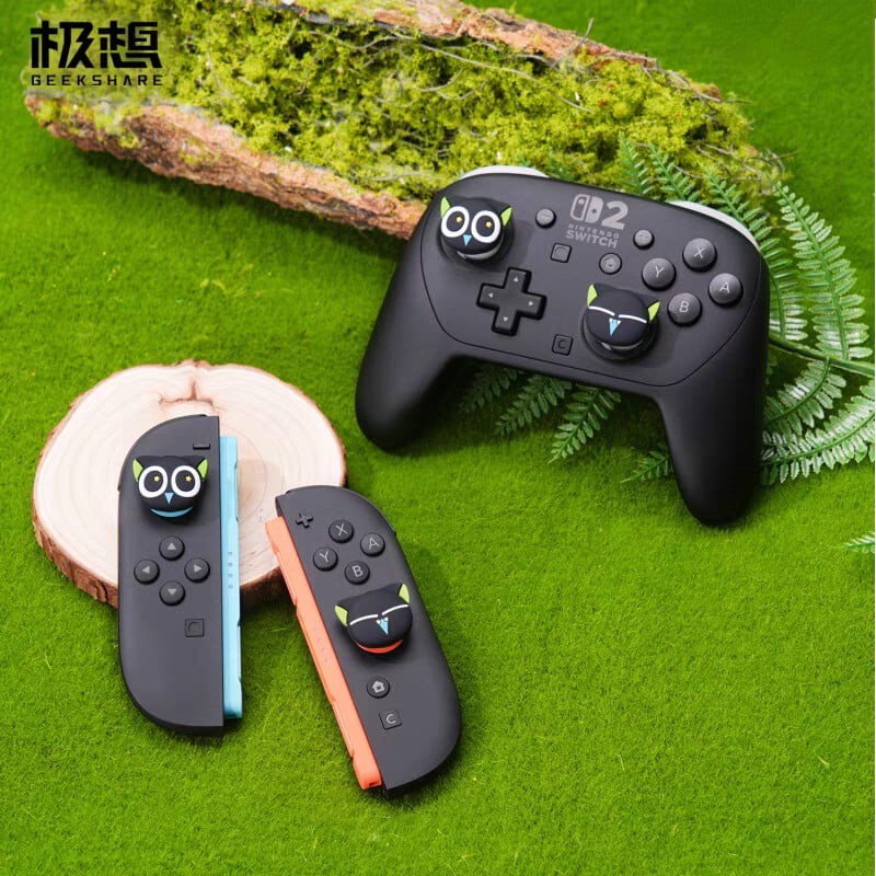 羅小黒戦記 Nintendo Switch 2 アナログスティックカバー（小黒