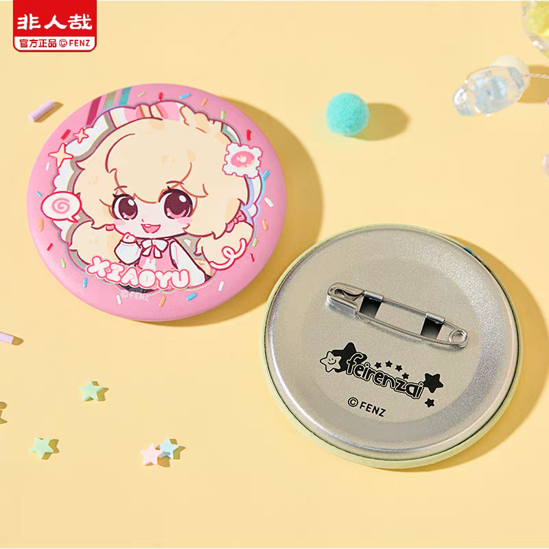 フェ～レンザイ 幼稚園 ちびキャラ缶バッジ 1個（ランダム