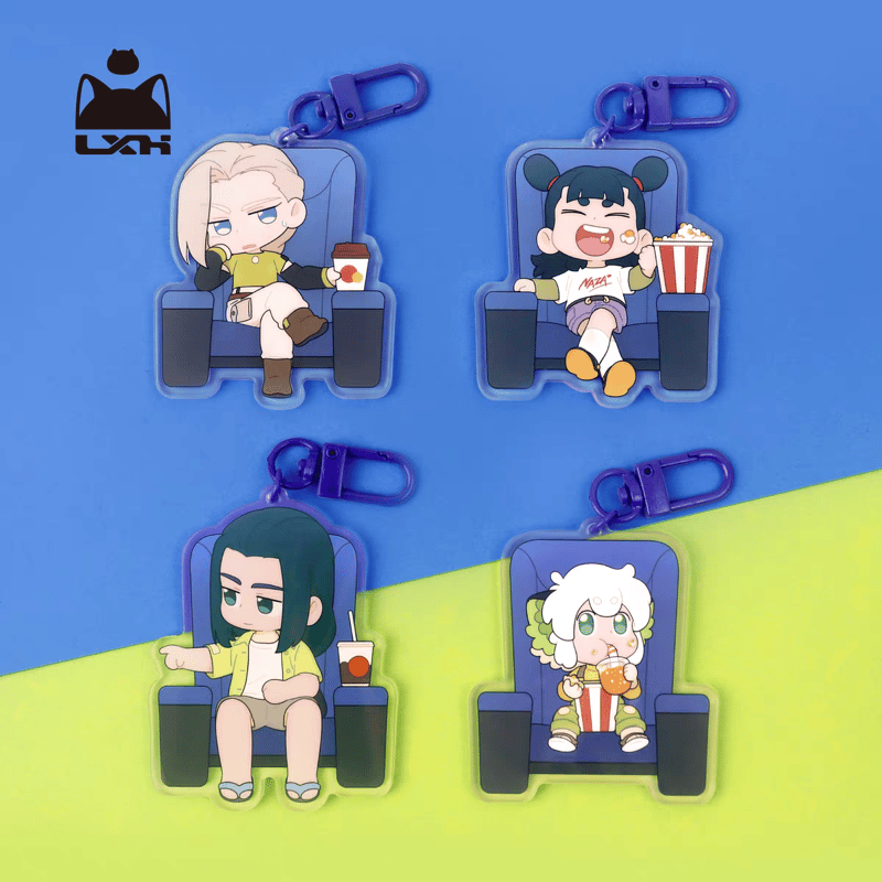 羅小黒戦記2 一緒に映画鑑賞 アクリルキーホルダー | 福猫屋