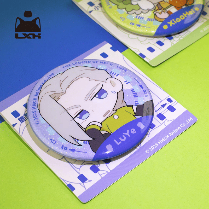 羅小黒戦記2 一緒に映画鑑賞 缶バッジ | 福猫屋