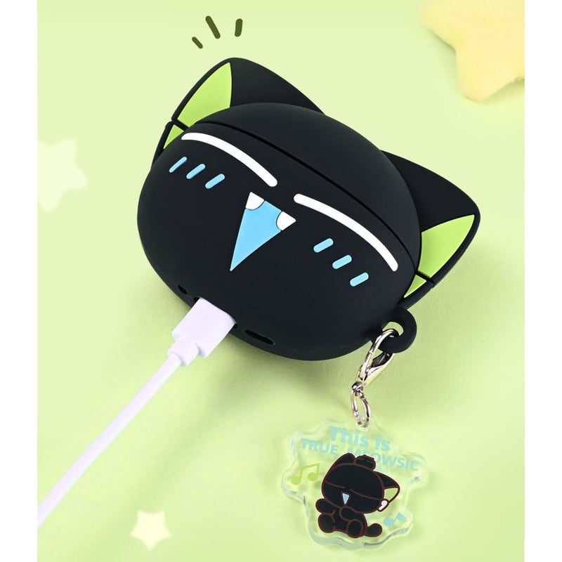 羅小黒戦記＊极想GeekShare Airpods4専用イヤホンケース | 福猫屋