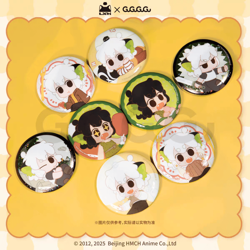 羅小黒戦記＊GuGuGuGuコラボ 小黒缶バッジ 1BOX（8個） | 福猫屋