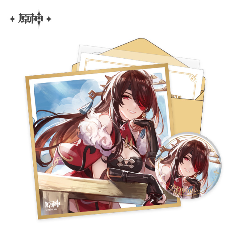 原神　刻晴　缶バッジ8個セット 原神_Gift+ 1/8 刻晴・煌めく夜の宴Ver. | 公式グッズ・公式