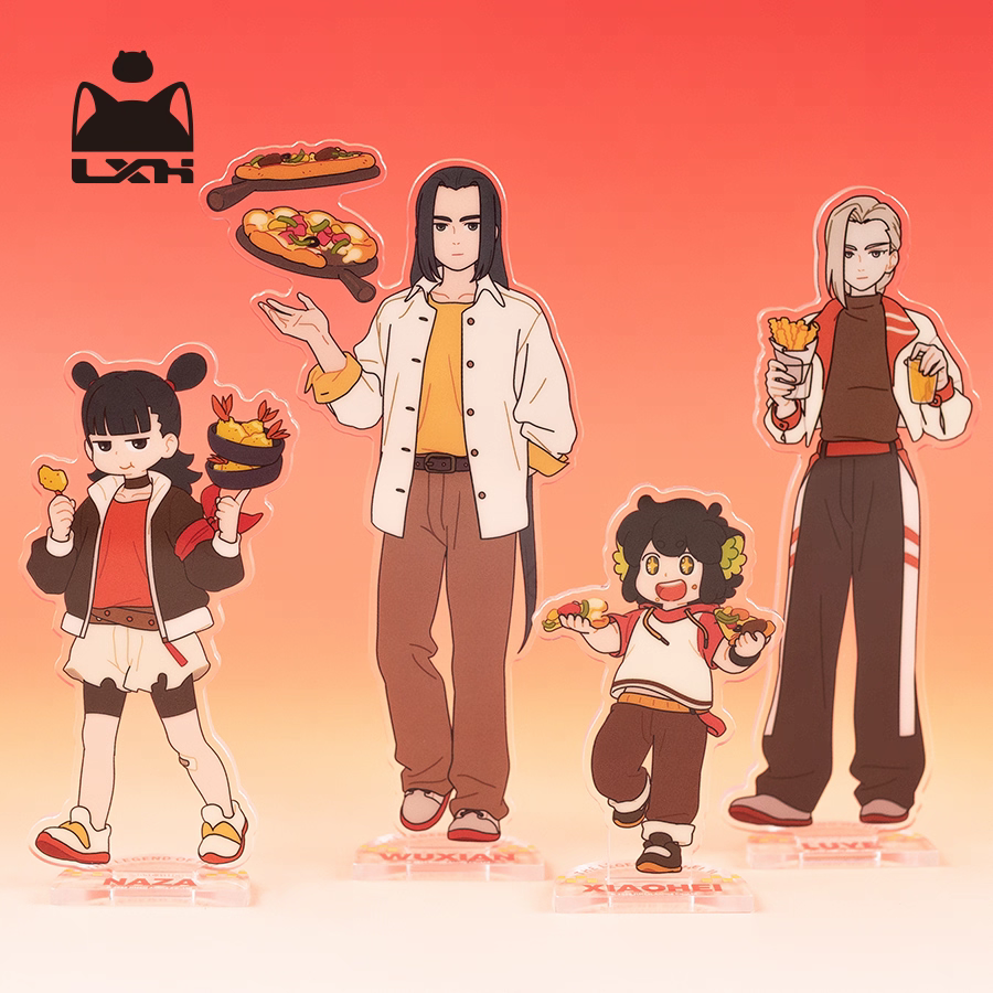 羅小黒戦記　ぼくらが望む未来　ピザハット　クリアカード　缶バッジ　miniso 羅小黒戦記2＊ピザハット アクリルスタンド（※予約） | 福猫屋