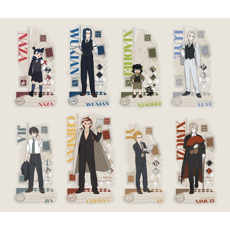 羅小黒戦記＊ 森雨漫谷倉 スーツアクリルスタンド | 福猫屋