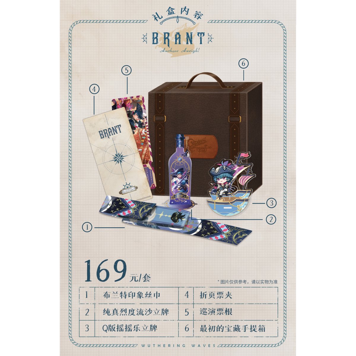 【匿名配送】鳴潮 ブラント 共鳴者ギフトボックス 「炎と海の歓歌」未開封 鳴潮】ブラント 共鳴者ギフトボックス「炎と海の歓歌」 公式正規