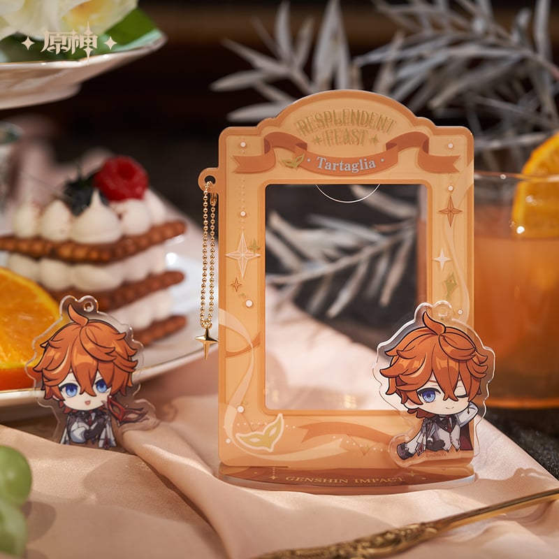 【即購入不可】原神 タルタリヤ 璀夜华宴 特典付き8点セット 1 公式正規品 璀夜華宴 タルタリヤ 特典 ディルック 刻晴 八重神子