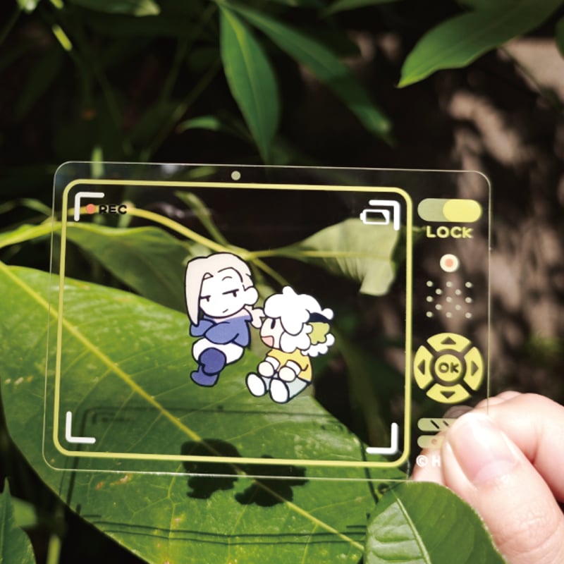 羅小黒戦記2 321チーズ！ アクリルクリアカード | 福猫屋