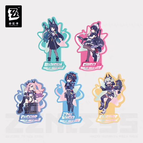 【ゼンゼロ】 カリュドーンの子アクスタ5キャラセット Amazon.co.jp: ゼンレスゾーンゼロ ゼンゼロ ZZZ 公式グッズ