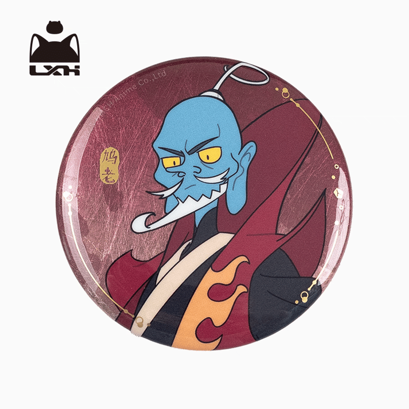 羅小黒戦記2 缶バッジ（ファイティングポーズ） | 福猫屋