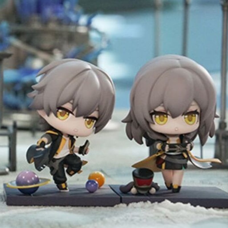 崩壊 スターレイル ゼーレ、ブローニャセット フィギュア 崩壊スターレイル』主人公やブローニャ、ゼーレなどのデフォルメ