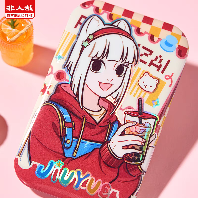 フェ～レンザイ ほんのりスイート 缶バッジ 1BOX（8個） | 福猫屋