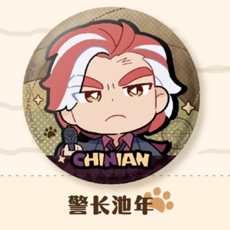 羅小黒戦記2＊FANSZ 妖精事件簿 缶バッジ 1個（ランダム