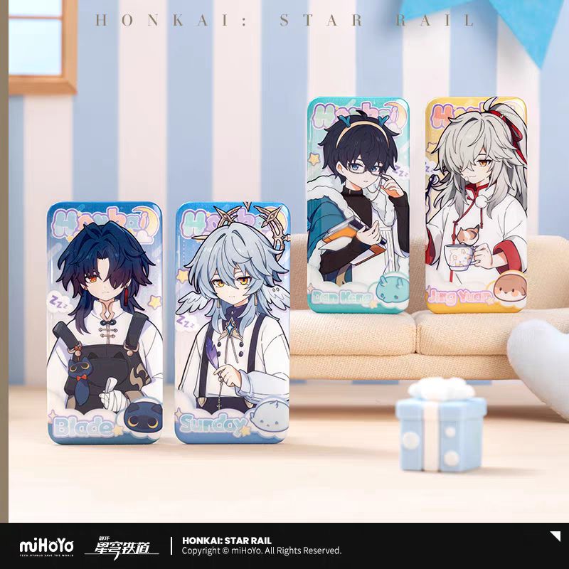 【スターレイル】公式正規品　未開封　サンデー　缶バッジ　男子寮　即発送　15点 崩壊スターレイル サンデー 男子寮シリーズ 缶バッジ 公式正規品