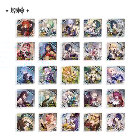 原神 旅心の赴くままに ガイア 5点＋1点 原神展～