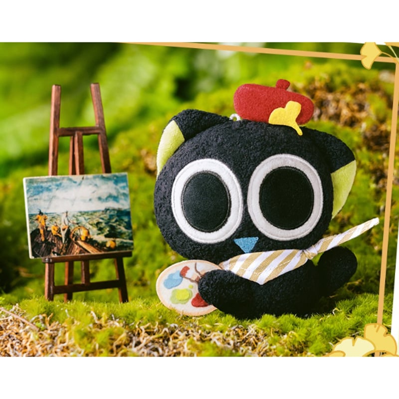 羅小黒戦記 四季の旅 小黒ぬいぐるみストラップ（※予約） | 福猫屋