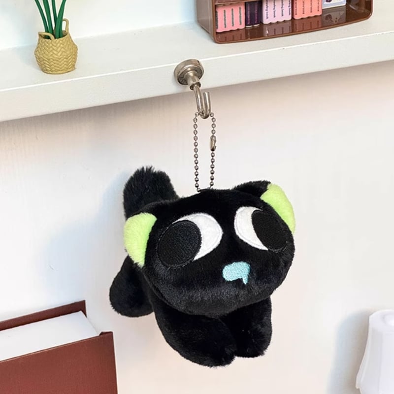 羅小黒戦記2＊MINISO 猫小黒 ぬいぐるみストラップ（※予約