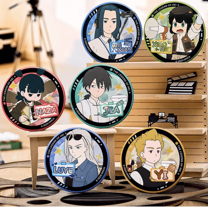 羅小黒戦記2【GOODSLOVE】はい、カット！ 缶バッジ | 福猫屋