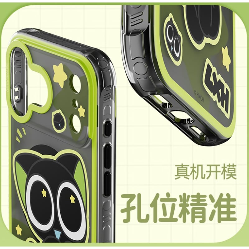 羅小黒戦記＊极想GeekShare 星空漫遊 iPhone17ケース・スマホグリップ