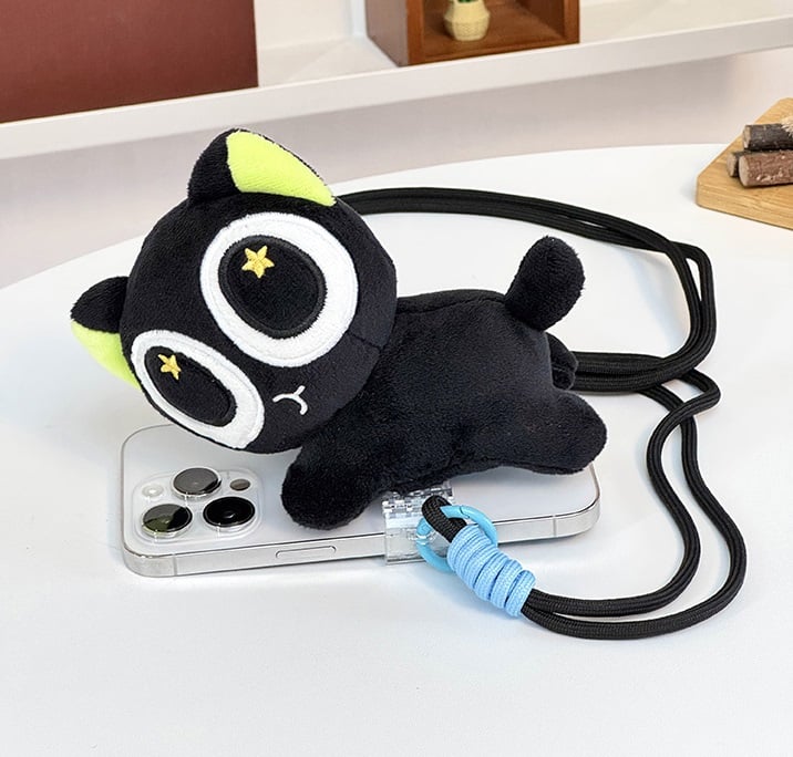 羅小黒戦記＊MINISO ぬいぐるみスマホショルダーストラップ