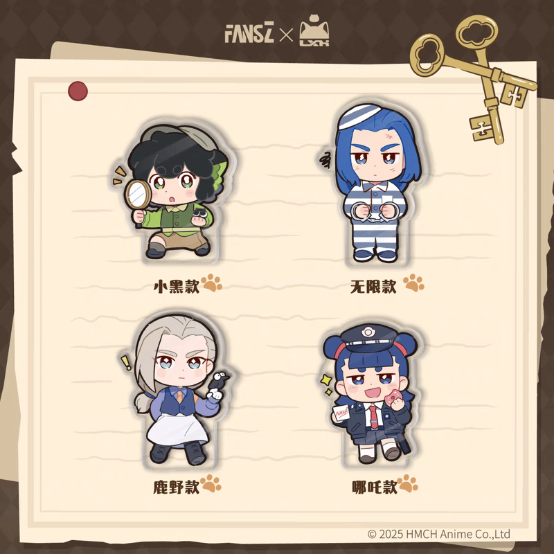 羅小黒戦記2＊FANSZ 妖精事件簿 アクリルブロック（※予約