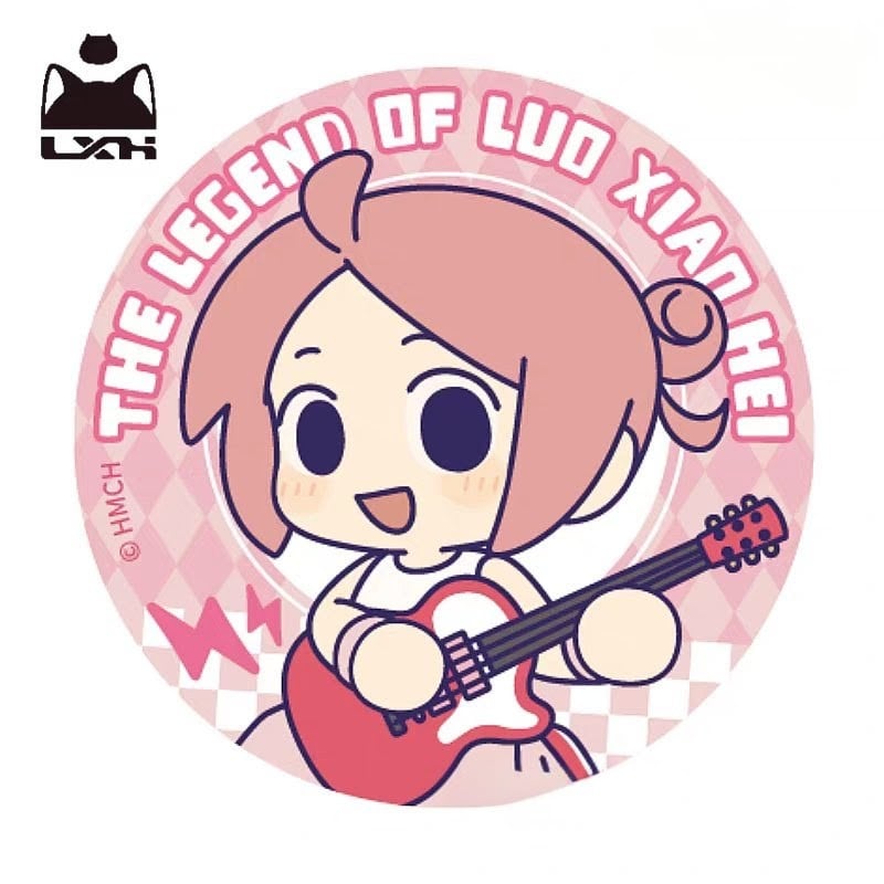 羅小黒戦記 バンド ちびキャラ缶バッジ | 福猫屋