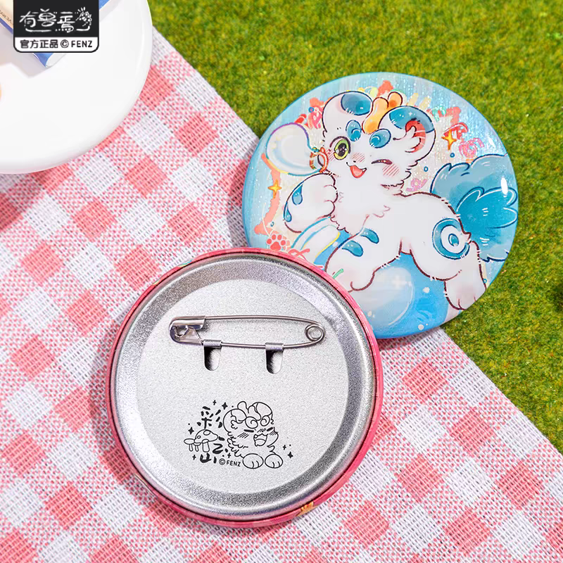 獣あらんや 彩雲山 缶バッジ 1BOX(8個) | 福猫屋 獣あらんや 彩雲山 缶バッジ 1BOX(8個) | 福猫屋