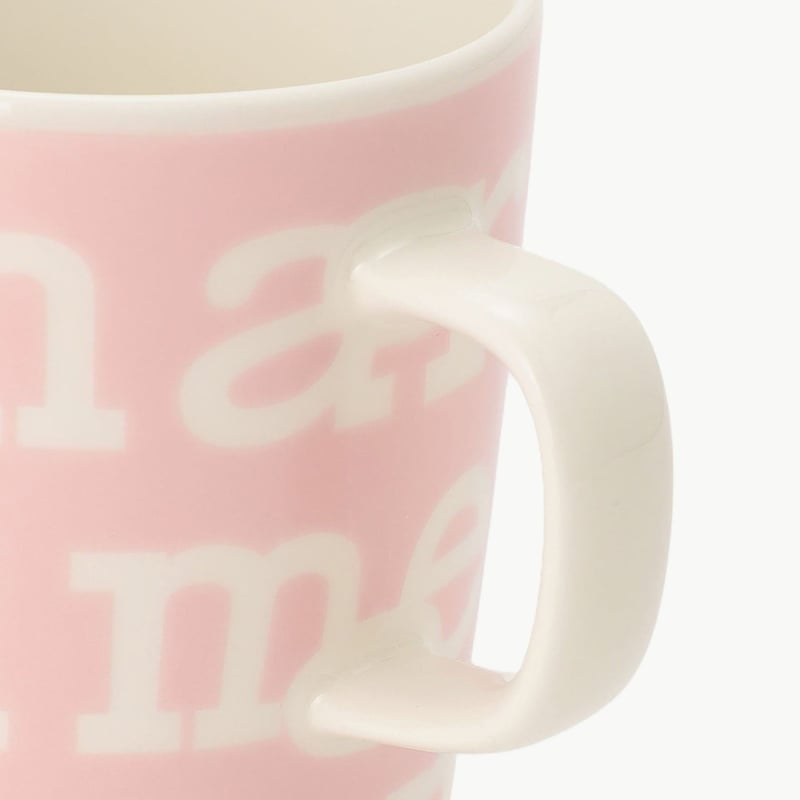 日本限定】 マリメッコ マグカップ Logo（ロゴ） 250ml ピンク