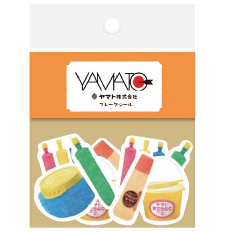 きてら文具　フレークシール